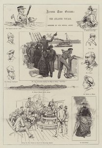 Across Two Oceans, the Atlantic Voyage by Melton Prior
